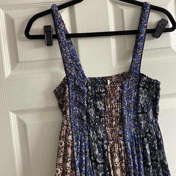 Free People Patchwork Come Together Maxi Dress Size S - Picture 3 of 6